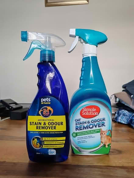 Photo of free Cat stain & odour remover spray (Abbey Lane Area LE4) #1