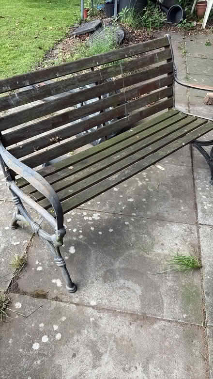 Photo of free 2 x Garden tables and 2 x benches (Banners Gate B73) #4
