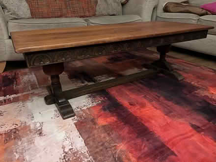Photo of free Oak Coffee Table (The Triangle Estate RH15) #1