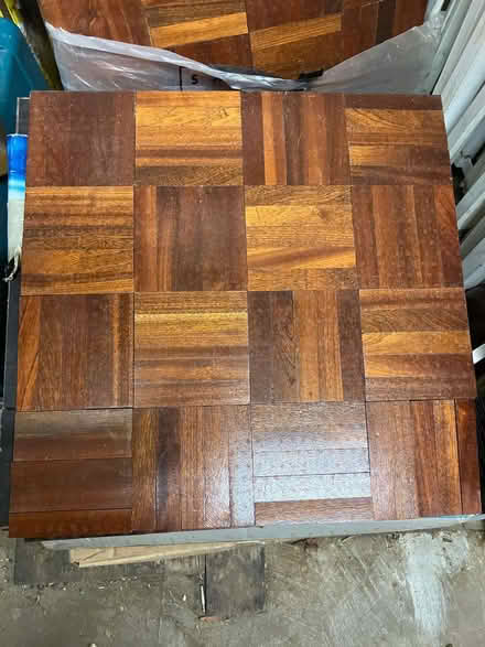 Photo of free Reclaimed wood block flooring (Clapham MK41) #2