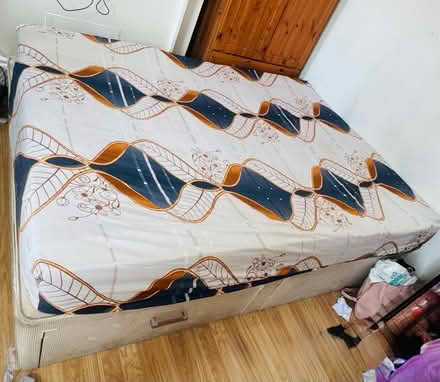 Photo of free King Size Bed with Mattress in very good condition (Rayner's Lane HA2) #2