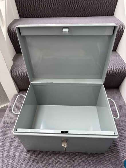 Photo of free Metal lockable filing box (Ealing W5) #2