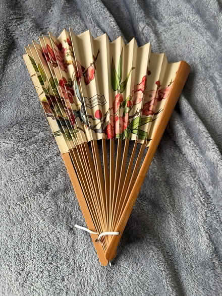 Photo of free Vintage paper fan (Chinese) (repair (SG4 hitchin) #1