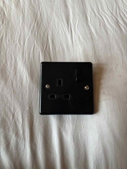 Photo of free Knightsbridge Matt black 1G socket (Turnpike Lane, N22) #1