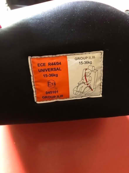 Photo of free Car booster seat (Crookes S10) #2