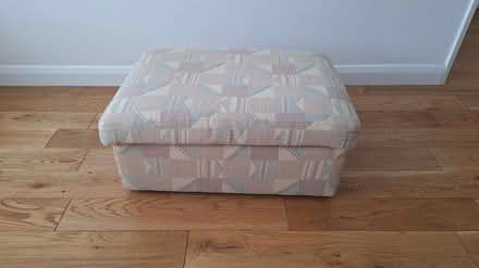Photo of free 3-Seater Sofa, cushions & footstool (Barnet EN5) #2