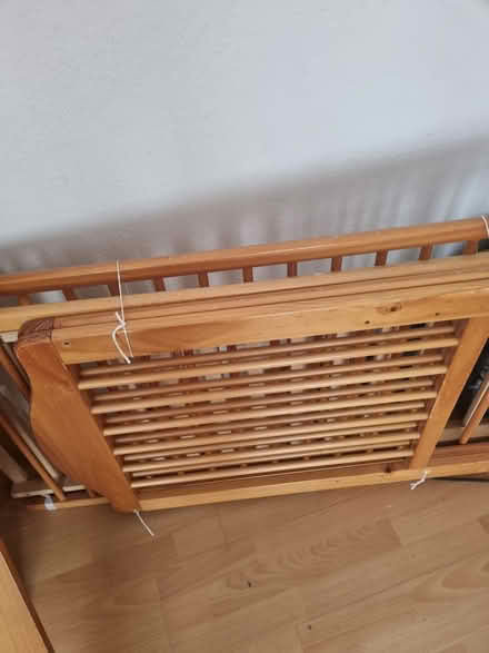 Photo of free Wooden cot (W51lf) #1