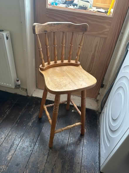 Photo of Tall wooden chair (Patchway BS34) #1