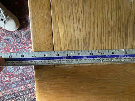 Photo of free Oak TV cabinet (Heath and Reach LU7) #2