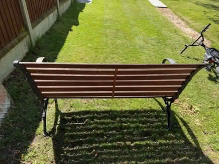 Photo of free 2 x Garden tables and 2 x benches (Banners Gate B73) #3