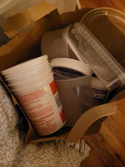 Photo of free Plastic containers and lids (Los Altos Hills, CA) #1