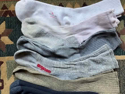 Photo of free 8 pair socks L sz (south sunnyvale) #3