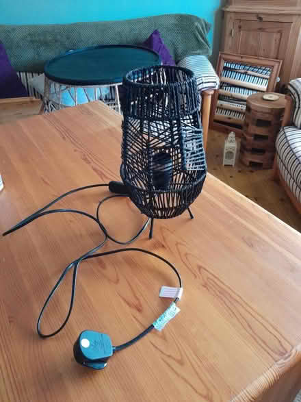 Photo of free Black lamp excellent condition (Darlington) #1