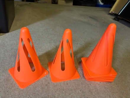 Photo of free Small orange cones x 8 (Westbury-on-Trym, BS9) #1