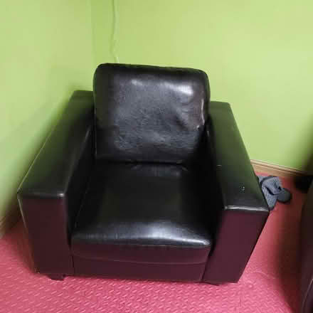 Photo of free Leather armchair (Lodge Moor S10) #1