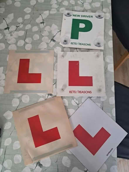 Photo of free L Plates (Canonmills EH3) #1
