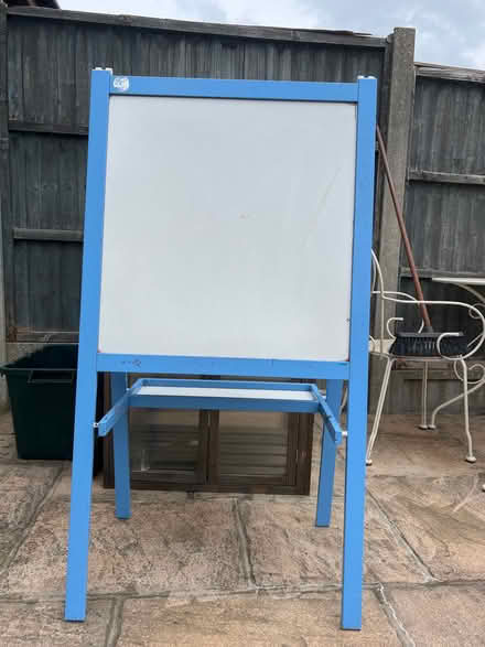 Photo of free Kids ikea white & chalk board (Hornchurch RM12) #1