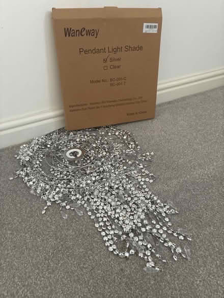 Photo of free Pendant light shade (Cranfield MK43) #1