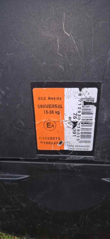 Photo of free Maxi Cosi childs car seat (TW12 (Hampton)) #2