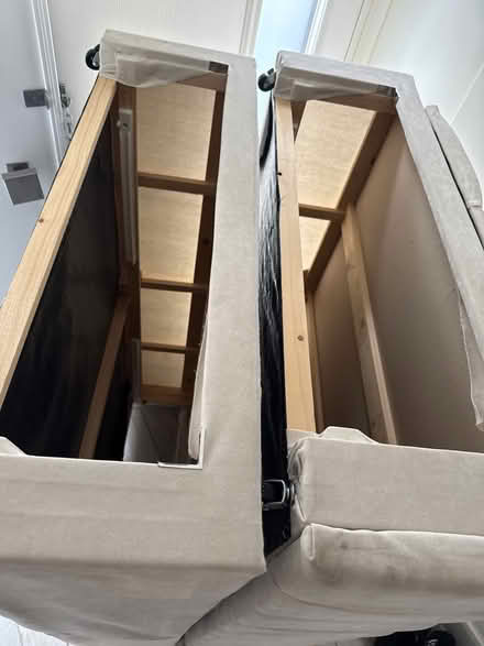 Photo of free Beige bed king size (Ha98sg) #3