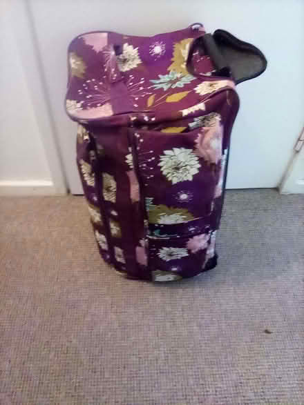 Photo of free Floral kitbag on wheels. (Tuckingmill TR14) #3