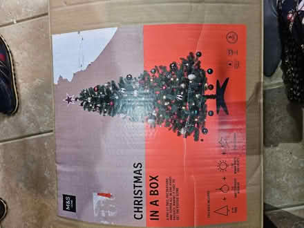 Photo of free Christmas tree, decorations, kids books and stamps (Littlemore OX4) #1