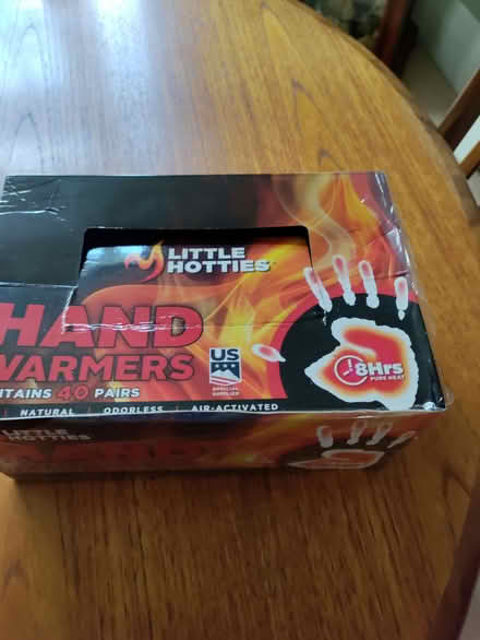 Photo of free Box of hand warmers (California DE22) #1