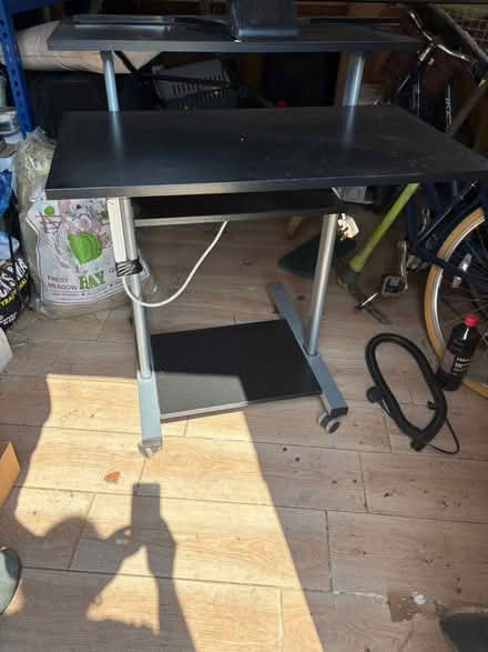 Photo of free Samsung TV and Computer Table (adjustable height) (Hanworth TW4) #3