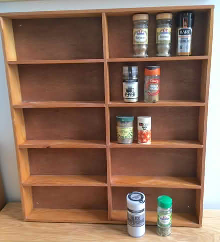 Photo of free Pine rack for spices/knicknacks (Central Crouch End N8) #1