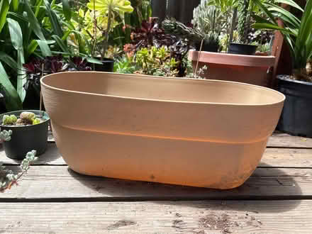 Photo of free Plastic railing planter (High st and brookdale ave.) #1