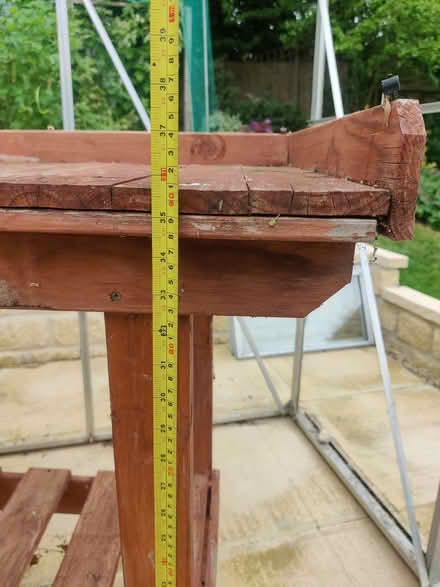 Photo of free Wooden potting tables (Corsham SN13) #4