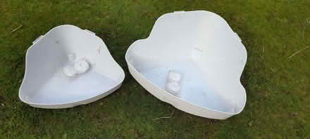 Photo of free Corner pet litter trays with fixings (Urmston M41) #1