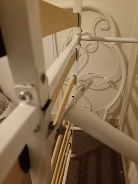 Photo of free Small Double Metal Bed Frame (Deepdale PR1) #2