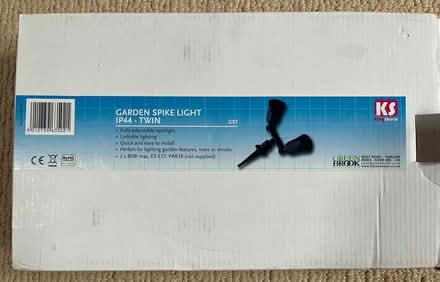 Photo of free Garden lights, 3 pairs, never used (Sutton Wick, Abingdon. OX14) #4