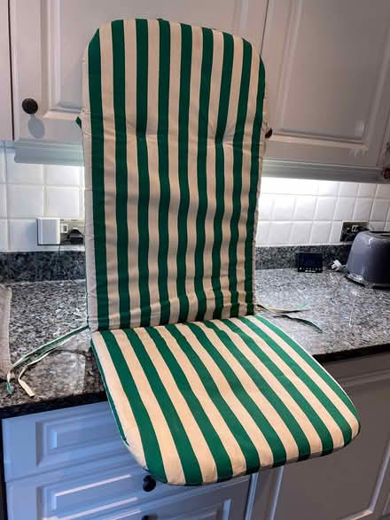 Photo of free Curver garden chair cushion (Lee, SE12 8BZ) #2