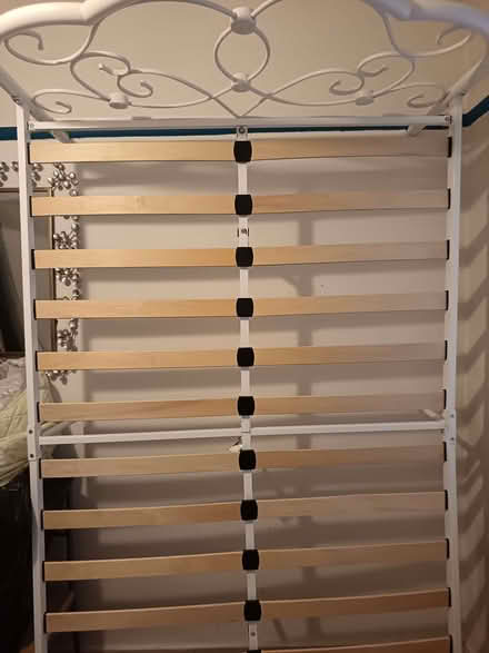 Photo of free Small Double Metal Bed Frame (Deepdale PR1) #1