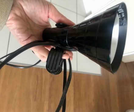 Photo of free Bedside lamp - screw-on foot BROKEN (SE13 Deptford) #1