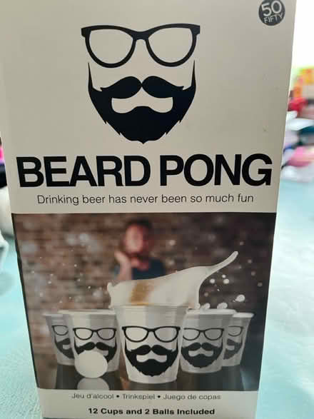 Photo of free Beard pong unused set (Solihull b92) #1
