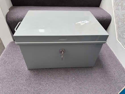 Photo of free Metal lockable filing box (Ealing W5) #1