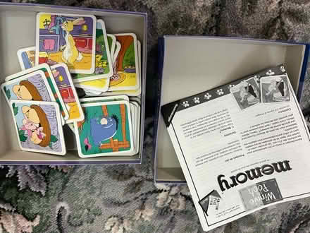 Photo of free Disney Winnie the Pooh memory game (Westbrook WA5) #2