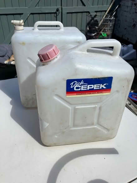 Photo of free 2 water containers (Breightmet BL2) #1