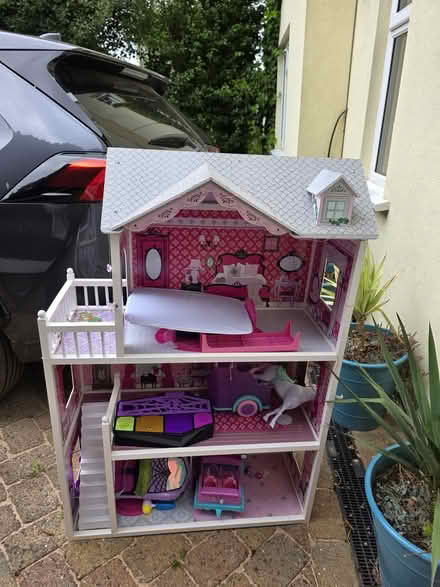 Photo of free Dolls house and accessories (Sg3 6eb) #1