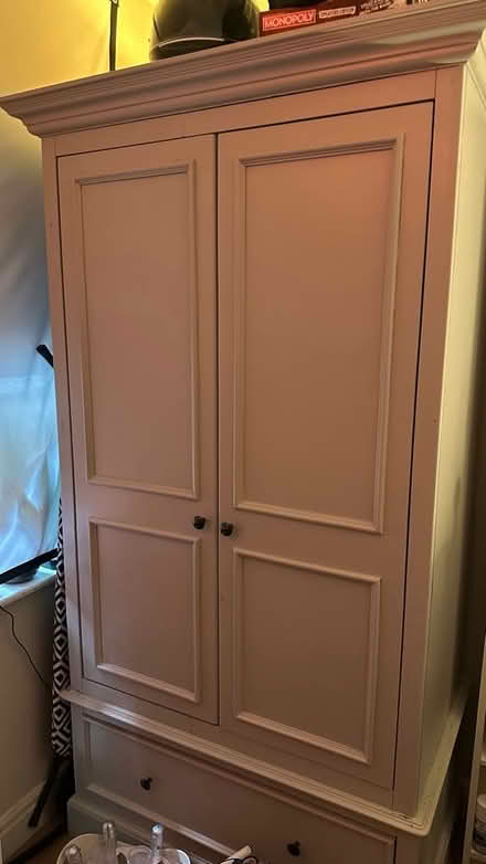 Photo of free Propper wodden wardrobe with drawer (TW7) #3