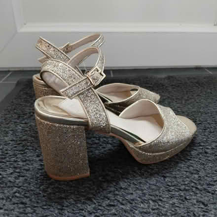 Photo of free Gold glitter shoes (Woodley RG5) #2