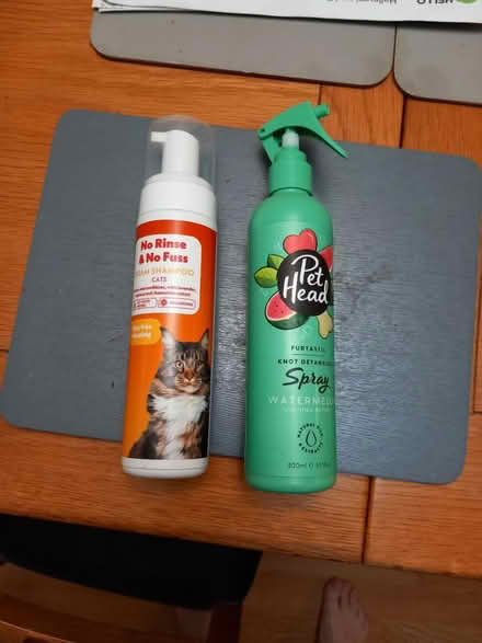 Photo of free 2 bottles of cat shampoo (CO4 Highwoods) #1