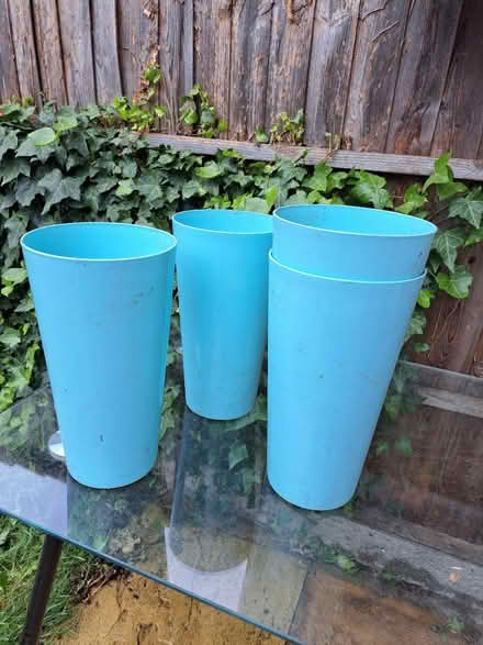 Photo of free 4 tall planters (Se14 5rq) #1