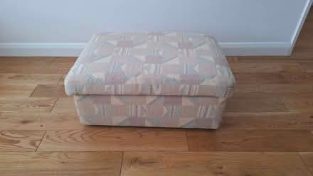 Photo of free Large 3-Seater Sofa with Scatter Cushions & footstool (Chipping Barnet EN5) #2