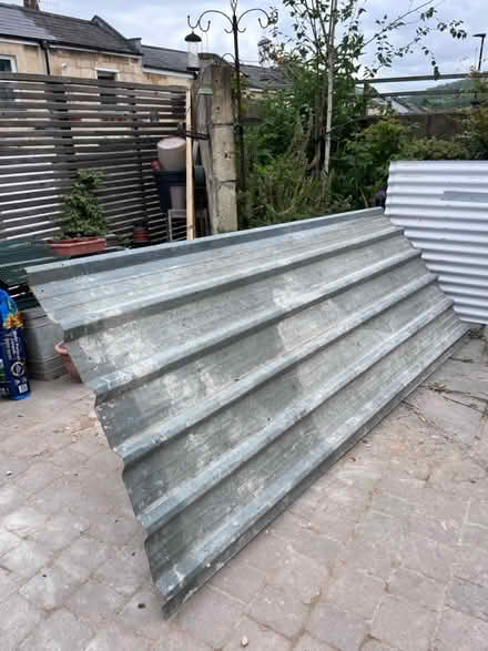 Photo of free Galvanised roofing x2 sheets (Bath BA1) #1
