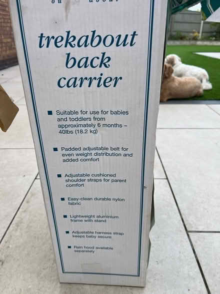 Photo of free Trekabout backpack carrier (Westbrook WA5) #3