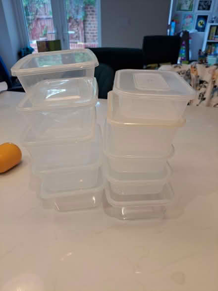 Photo of free 10x Plastic Takeaway boxes with lid (Bexley DA5) #1